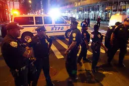 روایت تصویری از انفجار در منهتن