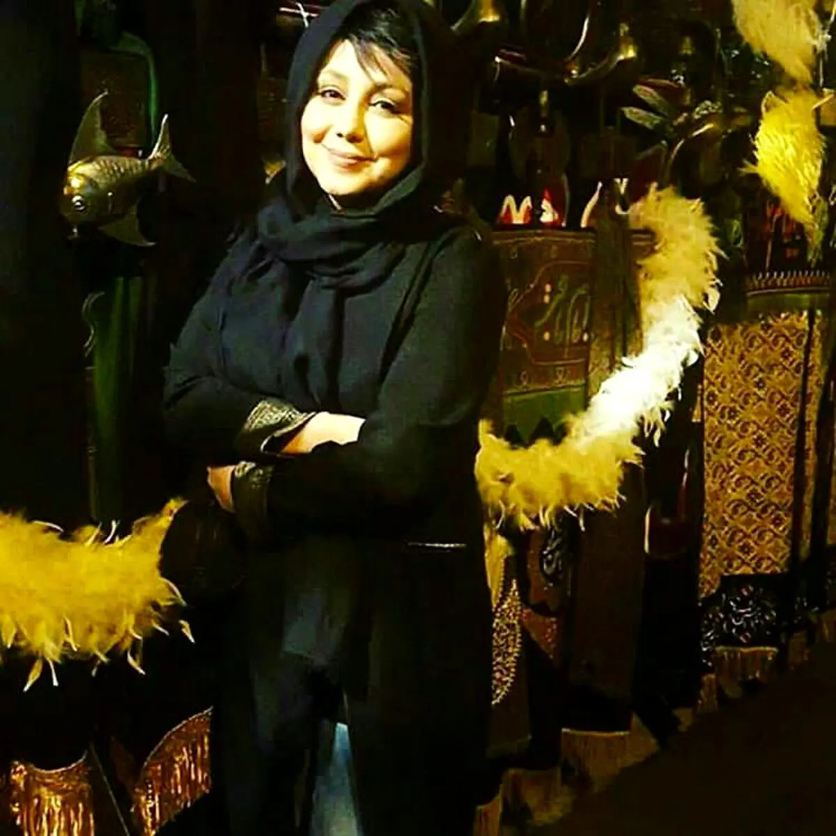 تصویری از بهنوش بختیاری در محرم
