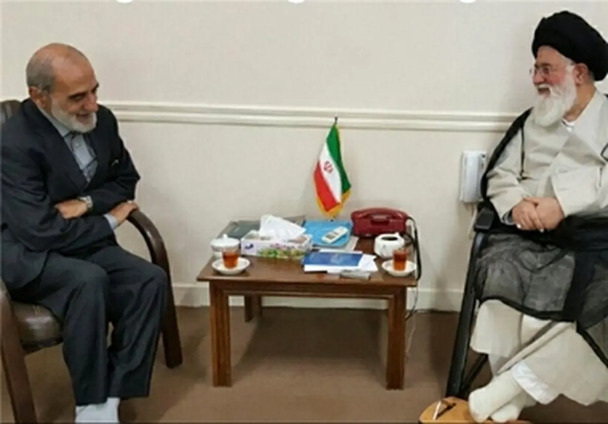 حسین شریعتمداری به دیدار علم الهدی رفت/تصاویر