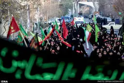 راهپیمایی هیات‌های مذهبی در اربعین حسینی(ع) / گزارش تصویری