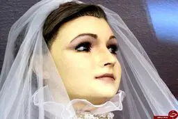 این عروس یک جسد است/ عکس