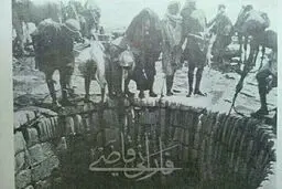 تصویر بی نظیر چاه زمزم مربوط به ۱۰۰سال پیش