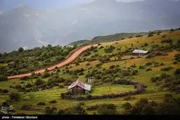 تصاویری از طبیعت زیبای بهاری آلاشت سوادکوه