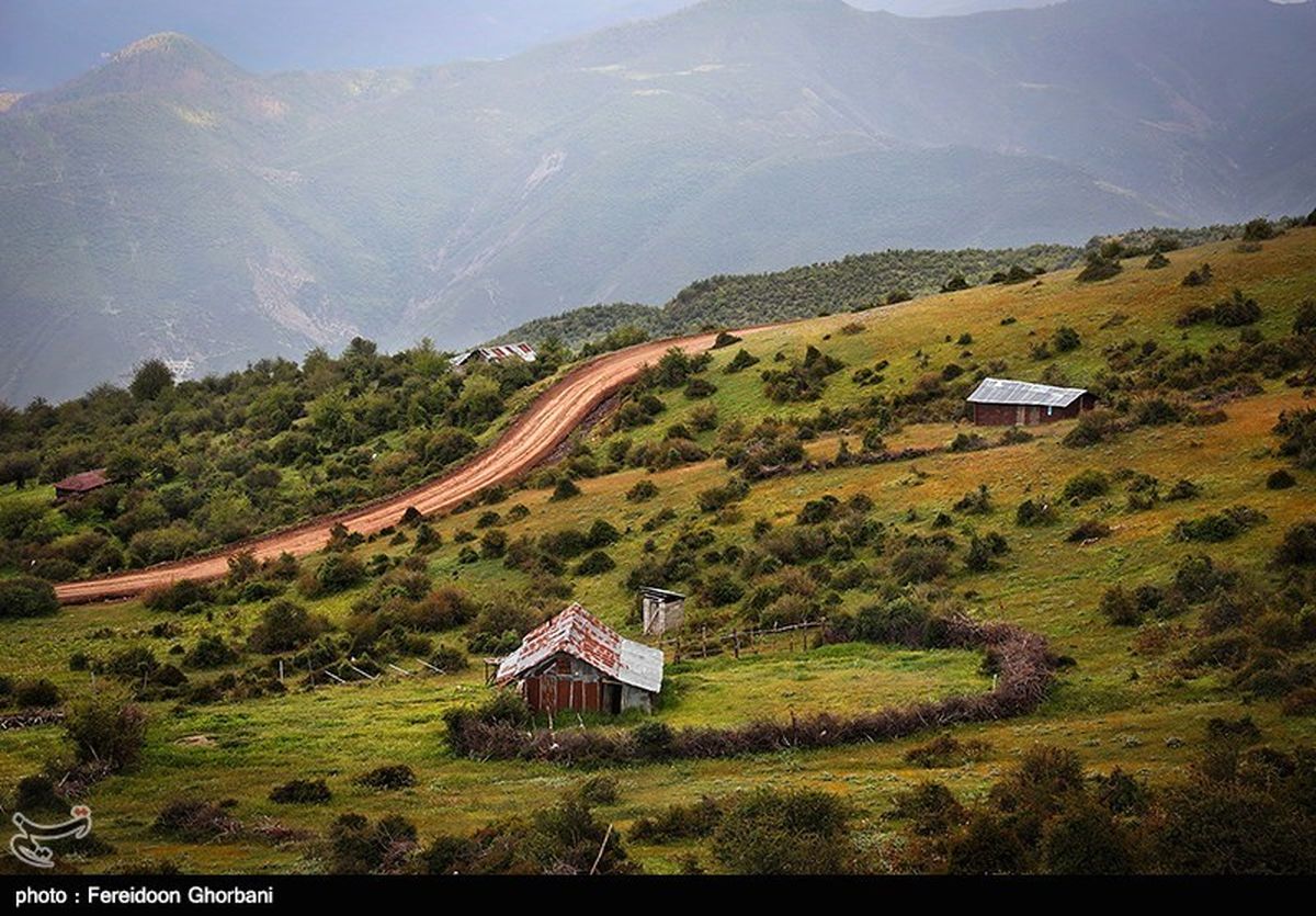 تصاویری از طبیعت زیبای بهاری آلاشت سوادکوه