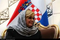 حواشی تصویری ورود رئیس جمهور کرواسی به تهران