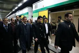 جهانگیری در مترو کرج/تصاویر