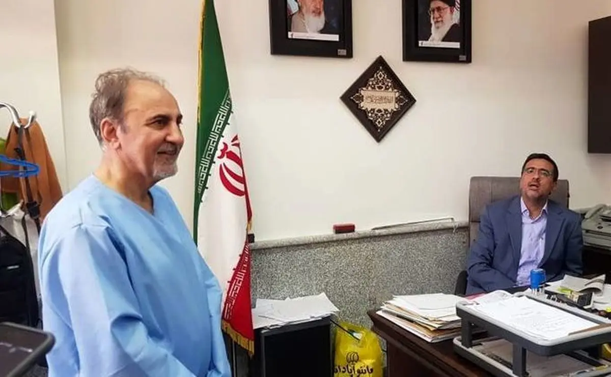 عکس: چهره خندان نجفی در دادسرا