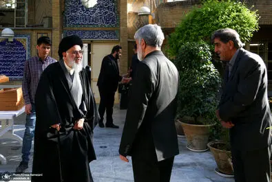مراسم چهلم همسر شهید مطهری