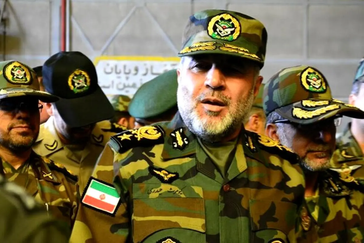 هشدار قاطعانه و نظامی فرمانده نیروی زمینی ارتش به طالبان