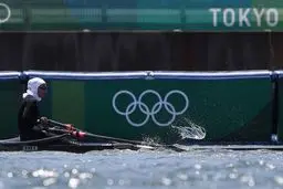  تاریخ‌سازی نازنین ملایی در قایقرانی المپیک