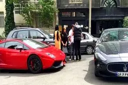 «دور دور کردن» پولدارهای دهه هفتادی با خودروهای لوکس+ تصاویر
