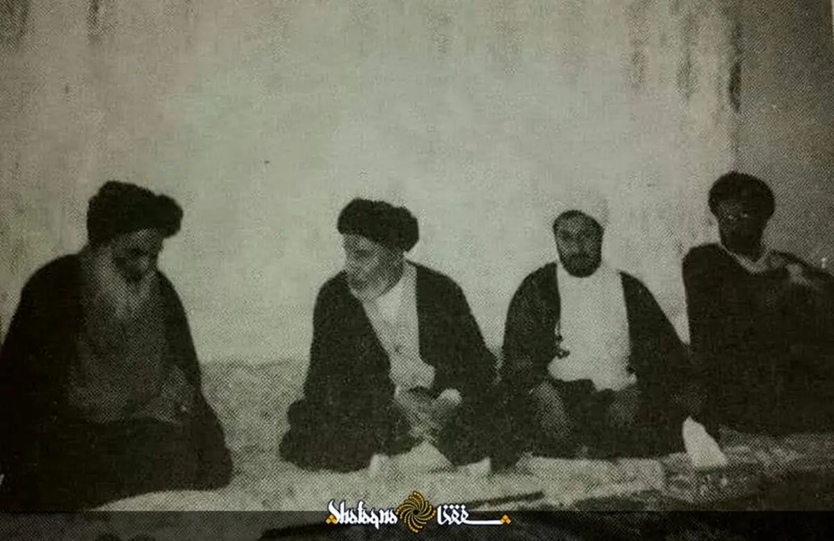 تصویری قدیمی از حضرت آیت الله سیستانی