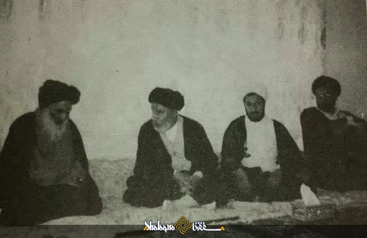 تصویری قدیمی از حضرت آیت الله سیستانی