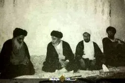 تصویری قدیمی از حضرت آیت الله سیستانی