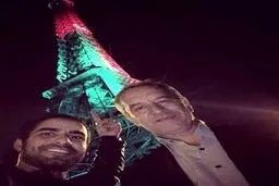 تصاویری از خوش گذرانی علی کفاشیان کنار برج ایفل
