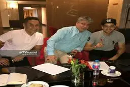 تمدید قرارداد کامیابی نیا با پرسپولیس+عکس