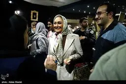 الهام حمیدی در اکران فیلم نفس/عکس