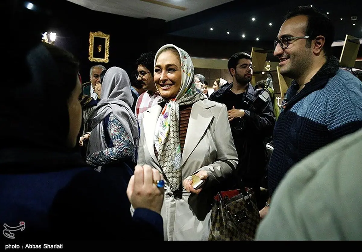 الهام حمیدی در اکران فیلم نفس/عکس