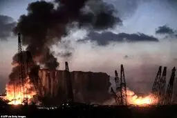 بازداشت خانگی مسئولان بندر بیروت + جزئیات