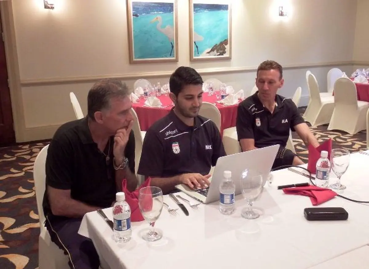 کی روش گوام را برای تیم ملی آنالیز کرد+تصاویر