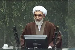 حواشی حضور وزیر دادگستری در صحن علنی مجلس/تصاویر