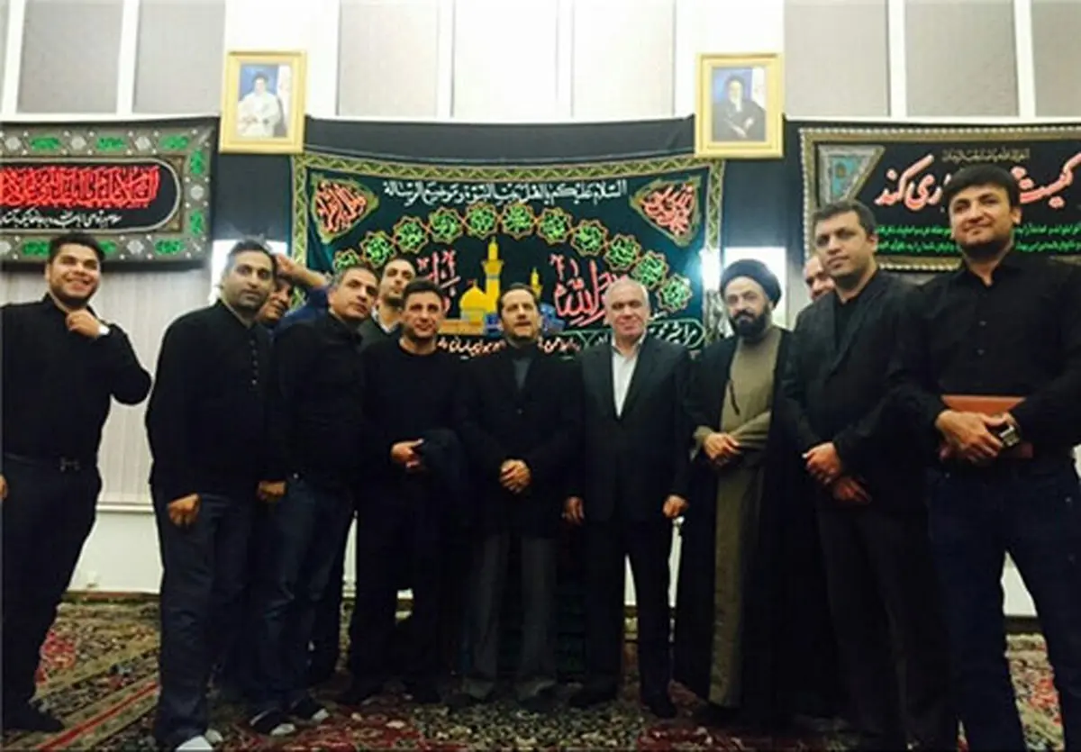 عزاداری قلعه نویی در اوکراین + عکس