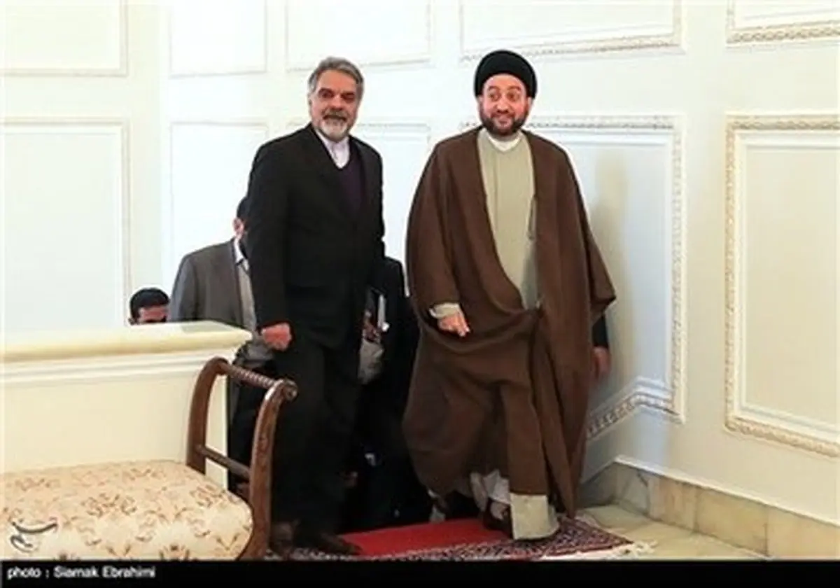 تصاویر دیدار عمار حکیم و ظریف