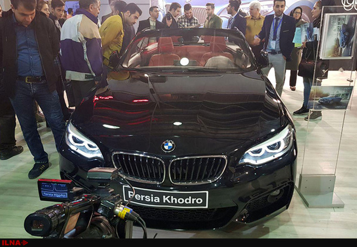 تصویری از خودروی جدید BMW که در ایران رونمایی شد