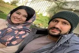 عکس شاهرخ استخری و خواهرش