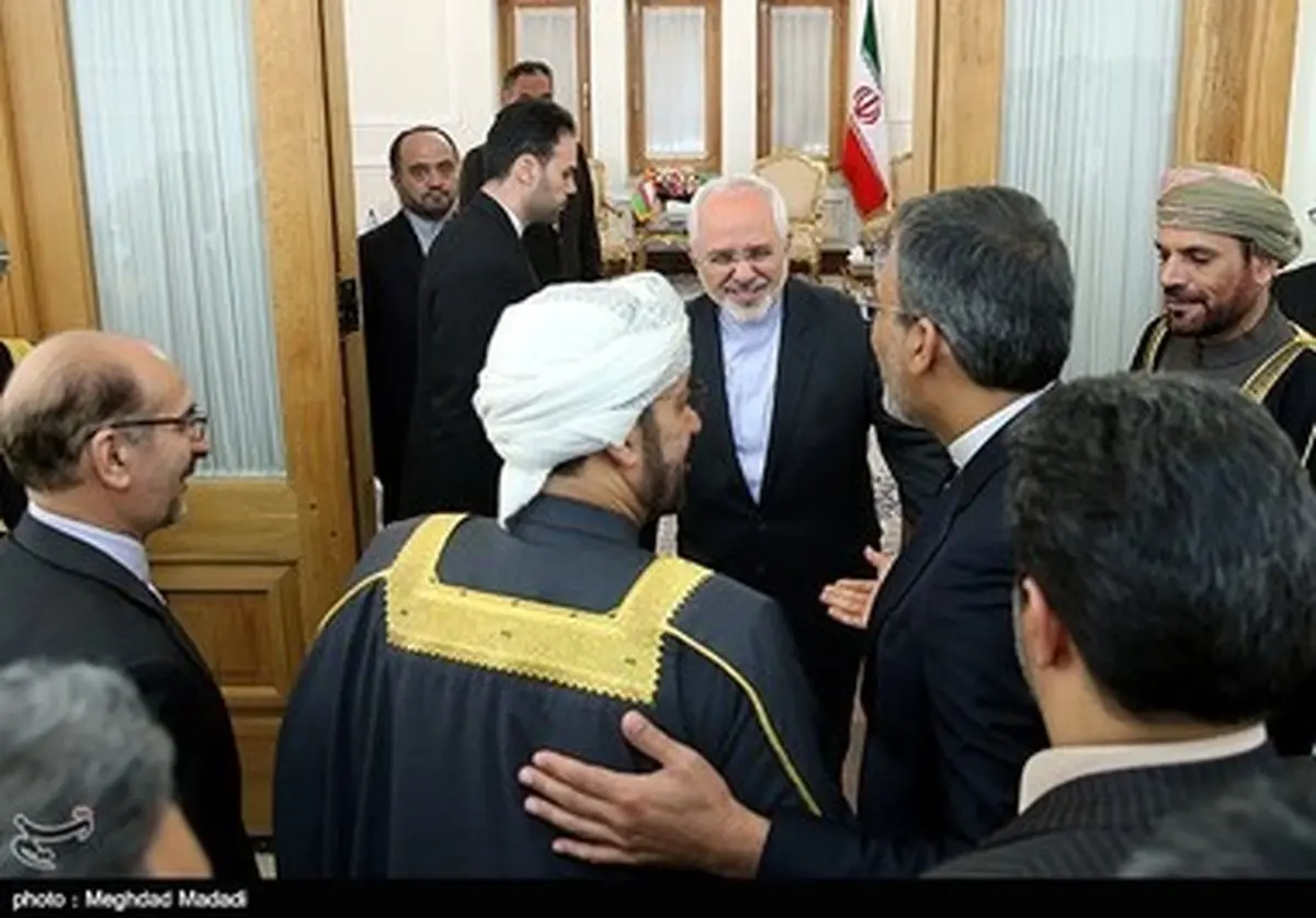 دیدار وزیر کشور عمان با ظریف به روایت تصاویر