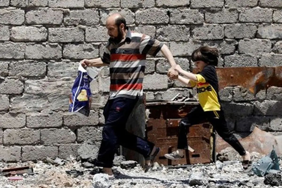 تصاویری ناراحت کننده از اوضاع کودکان در موصل