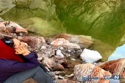 یک عکس عجیب دیگر از شبنم مقدمی
