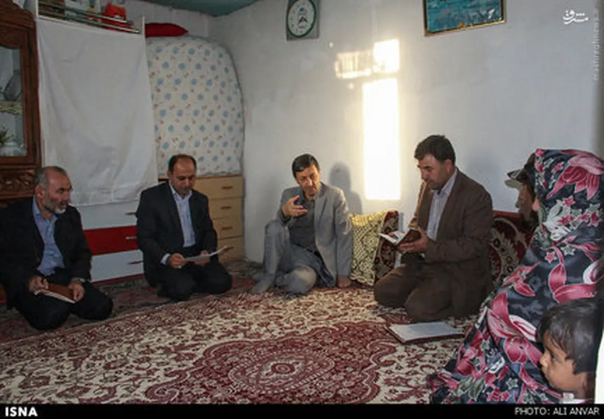 حواشی سفر رئیس کمیته امداد به اردبیل