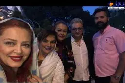 خوشگذرانی بهاره رهنما و همسر و دوستانش+عکس