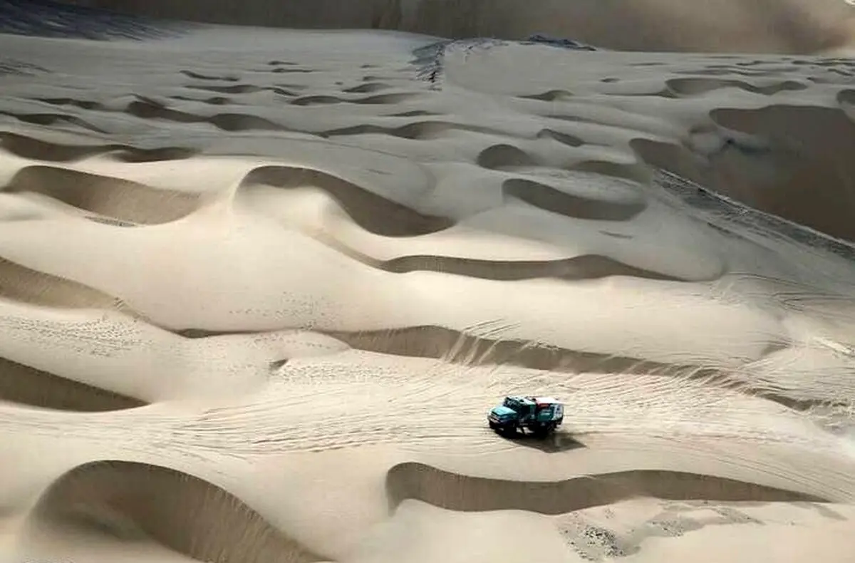 تصاویر دیدنی از رالی داکار در صحرای پرو/ تصاویر