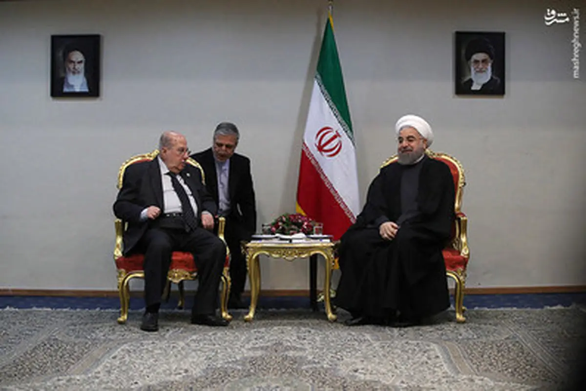 دیدارهای روحانی در حاشیه کنفرانس حمایت از انتفاضه فلسطین/تصاویر