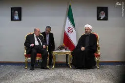 دیدارهای روحانی در حاشیه کنفرانس حمایت از انتفاضه فلسطین/تصاویر