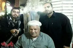 شباهت یک عراقی با هاشمی رفسنجانی/عکس