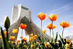 شست‌وشوی برج میدان آزادی پس از ۸ سال/تصاویر