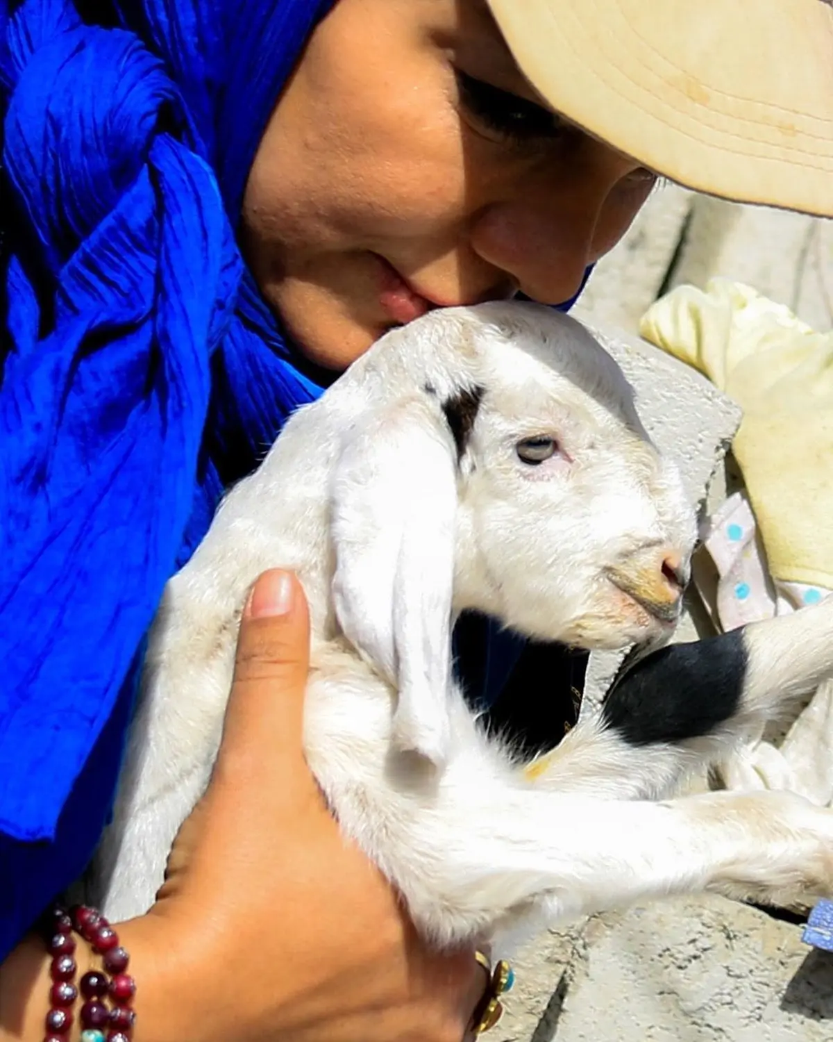 عکسی که نرگس آبیار به مناسبت عید سعید قربان منتشر کرد