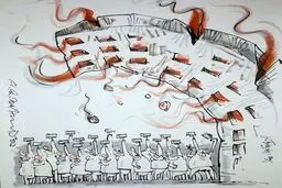 فاجعه مهم‌تر از ریزش پلاسکو را ببینید!/عکس