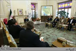 دیدار موگرینی با دکتر علی لاریجانی/تصاویر