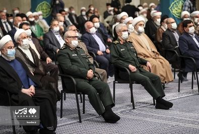 دیدار مسئولان نظام و میهمانان وحدت اسلامى‌ با رهبر انقلاب