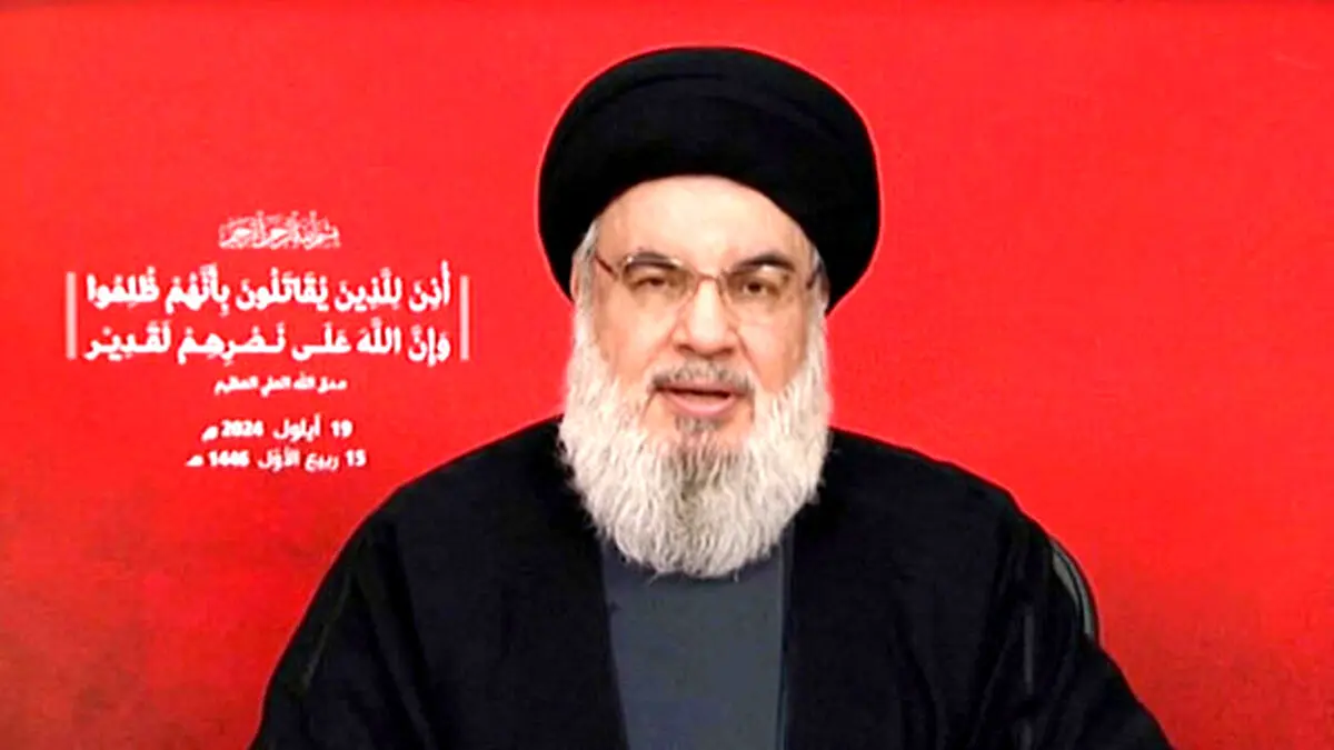 نصرالله: هدف دشمن صهیونیستی قتل ۵ هزار نفر بود که ناکام ماند