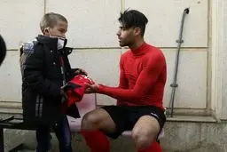 طارمی آرزوی هوادار بیمار پرسپولیس را برآورده کرد + عکس