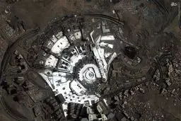 عکس/ نمایی از مکه که تا به حال ندیده اید