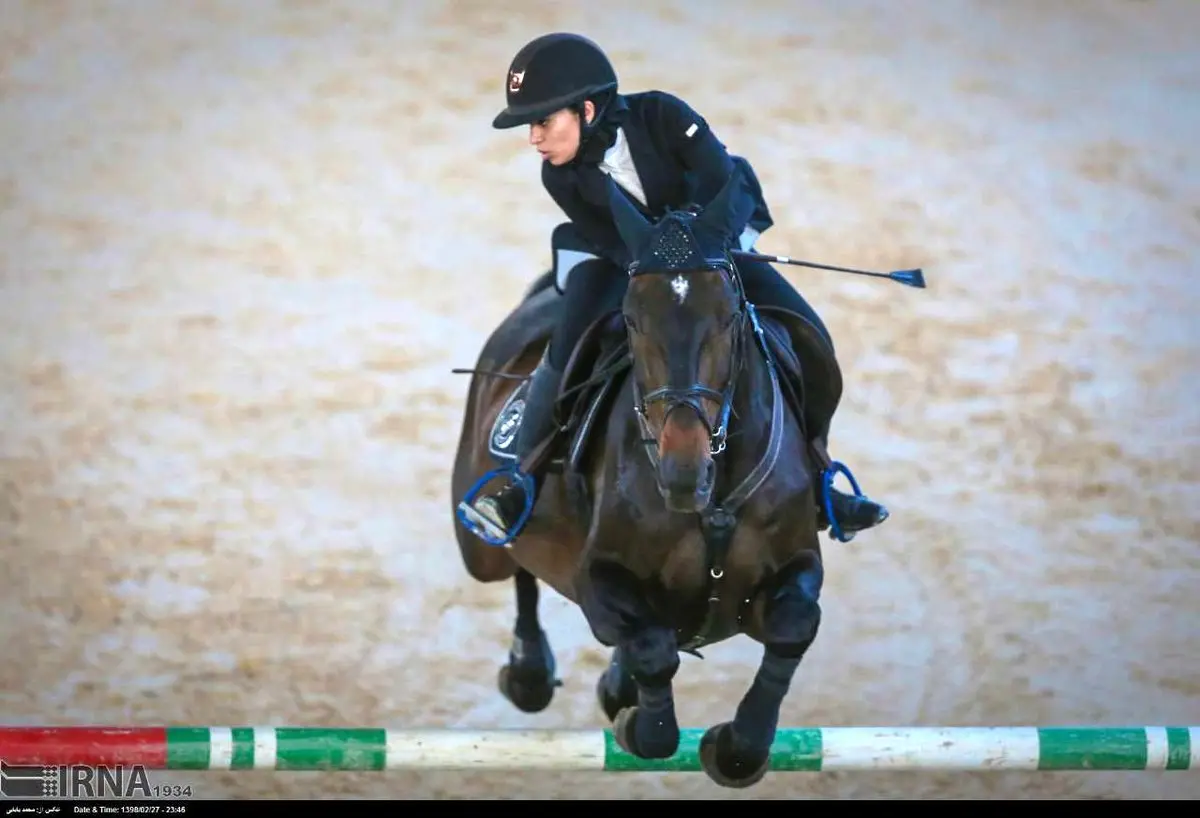 عکس/ مسابقات پرش با اسب تور قهرمانی کشور