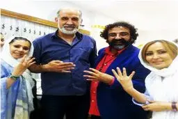 کری بازیگر و مجری معروف تلویزیون برای پرسپولیس/ عکس