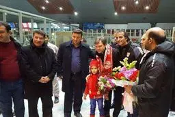 سرمربی جدید تراکتورسازی به تبریز رسید + عکس