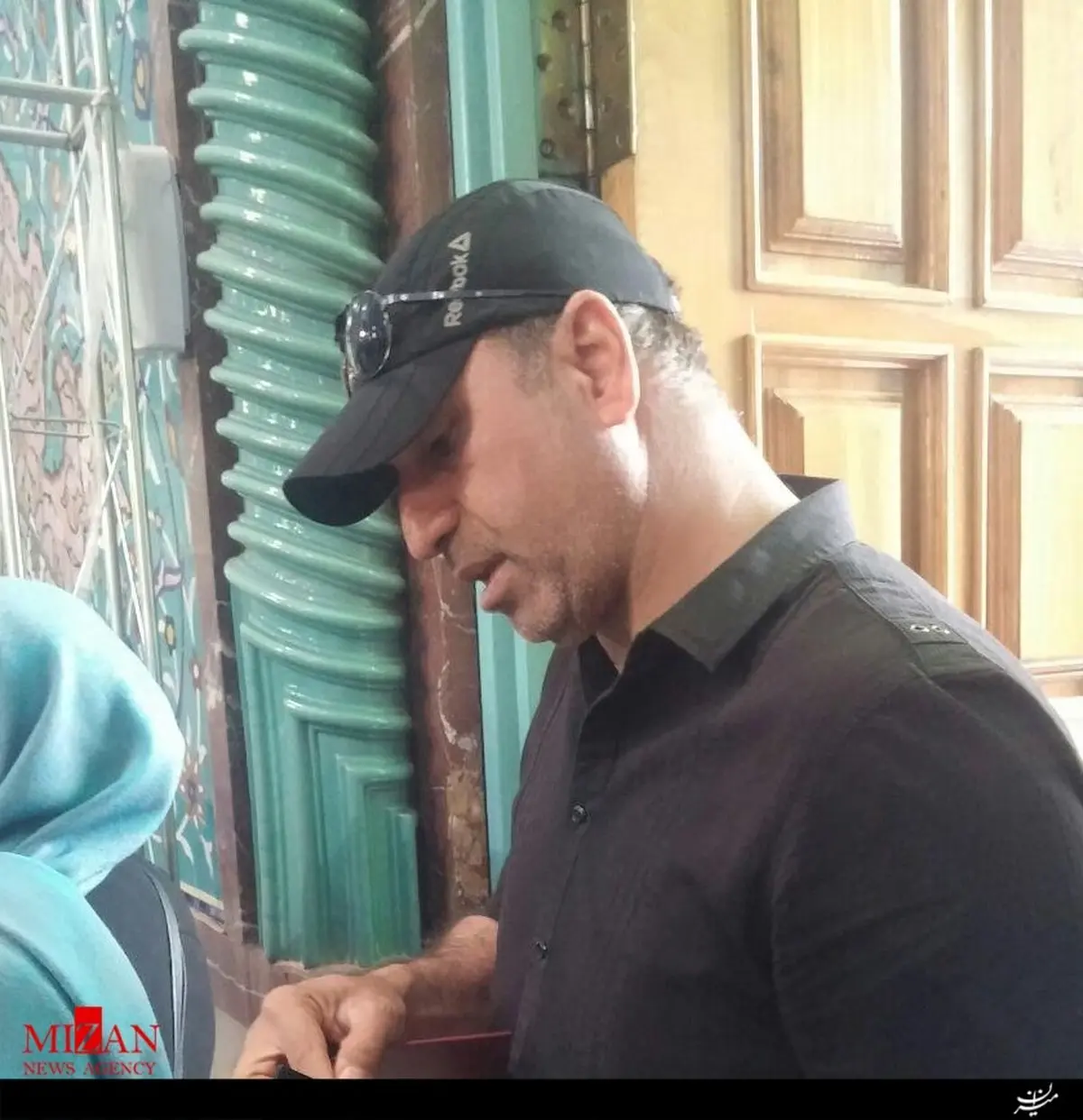 حضور "حمید فرخ نژاد" در انتخابات+ عکس